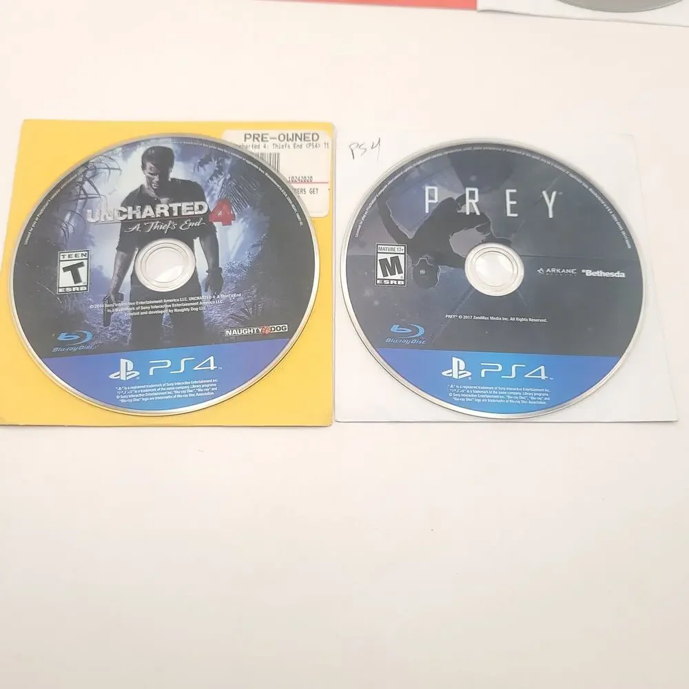 Playstation 4 Lot of 10 Games Mortal Kombat Grand Theft Auto Shadow of Mordor